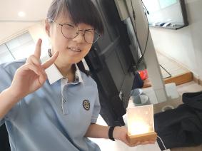 학교사회복지실 9월 프로그램 _마음 속 라이트 온,  아크릴 무드등 만들기